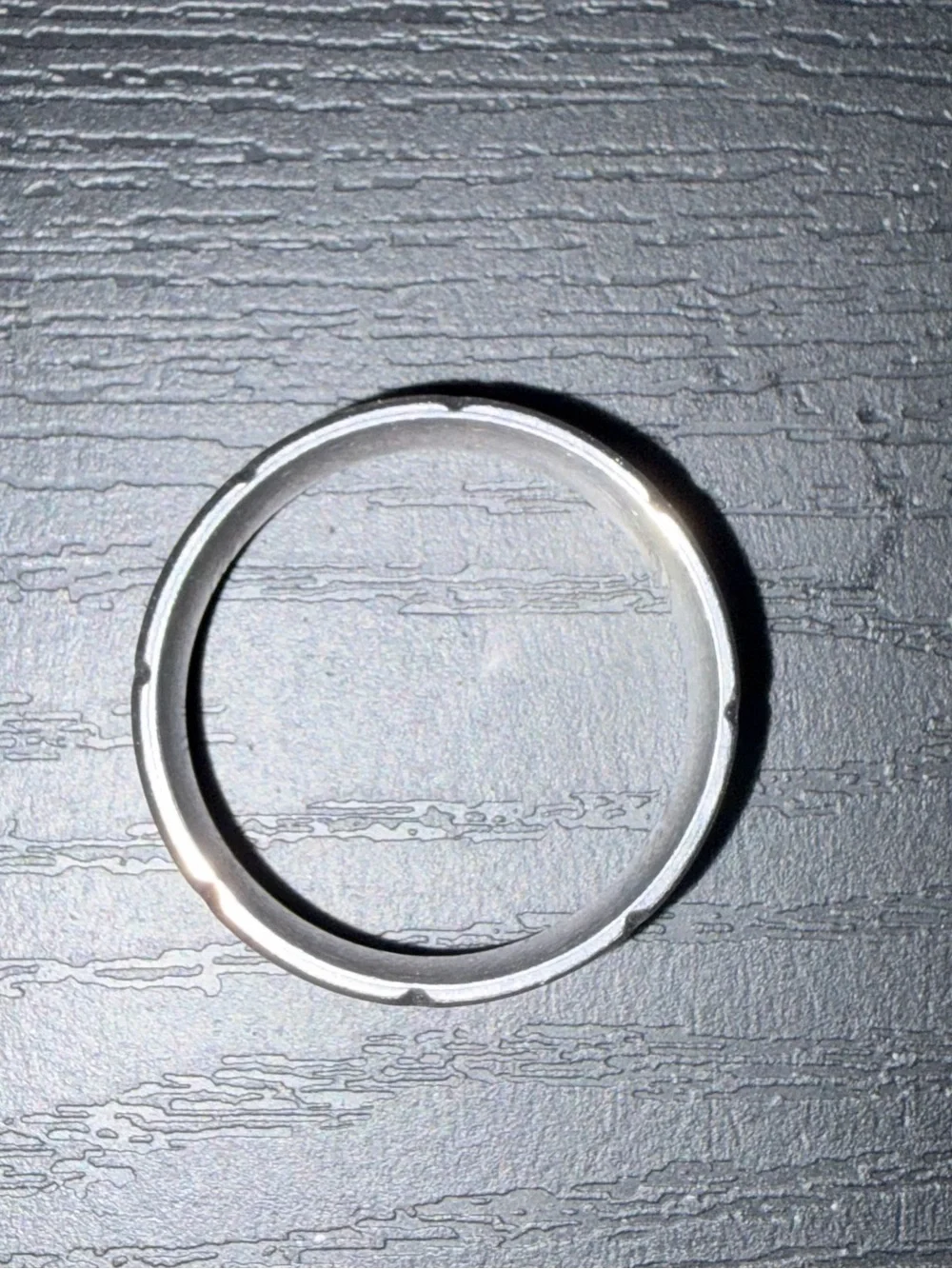 Classic and Fashionable Two Tone Men's 6mm Stainless Steel Ring Size 12